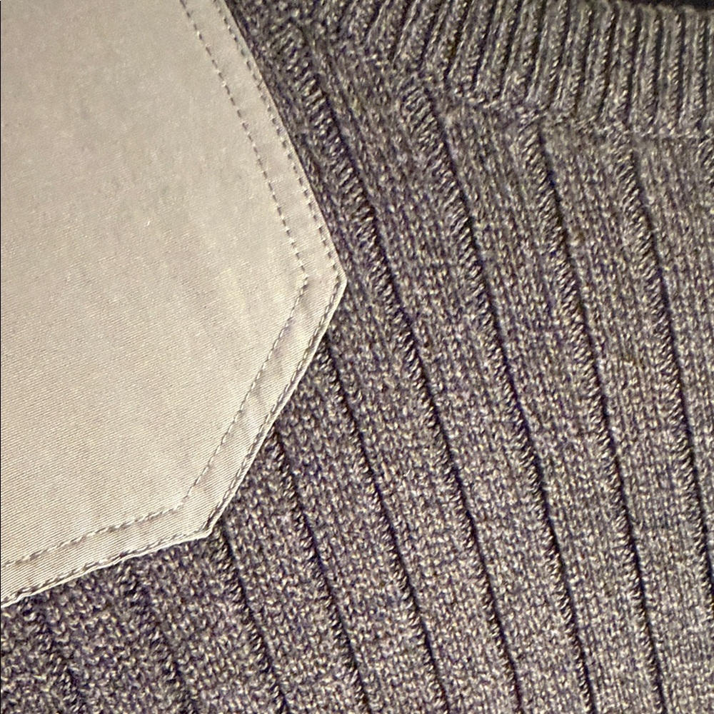 Patagonia Men's Black Ribbed Crewneck Sweater - Picture 3 of 9